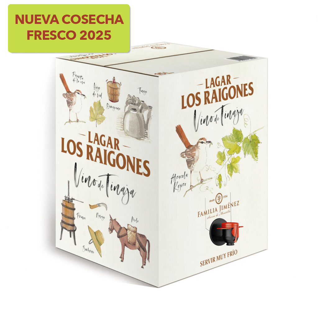 Vino de tinaja Los Raigones 2025 - 15 litros