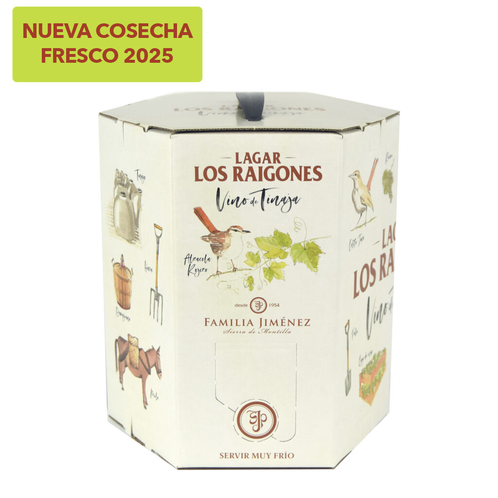 Vino de tinaja Los Raigones 2025 - 5 litros