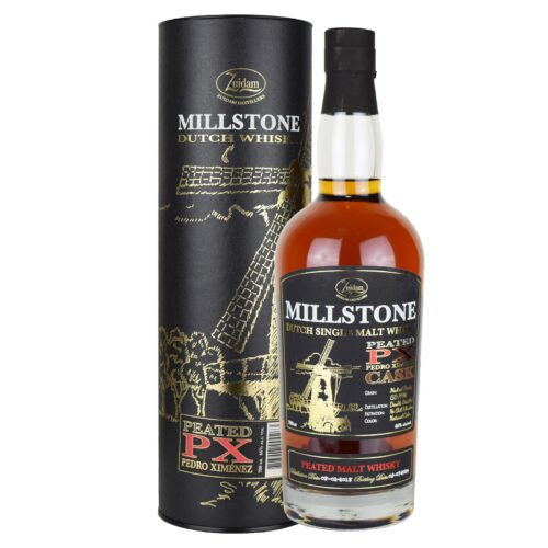 Whisky holandés de malta pura Millstone Peated PX