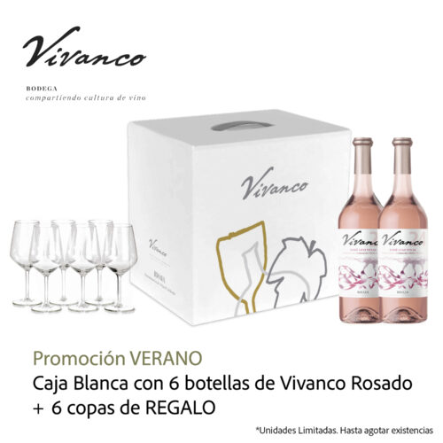 Vivanco Rosado + 6 copas de regalo