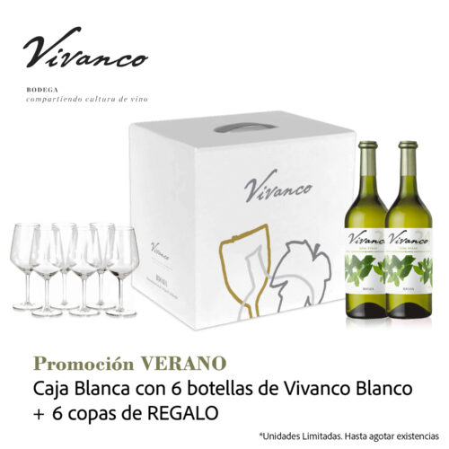 Vivanco Blanco + 6 copas de regalo